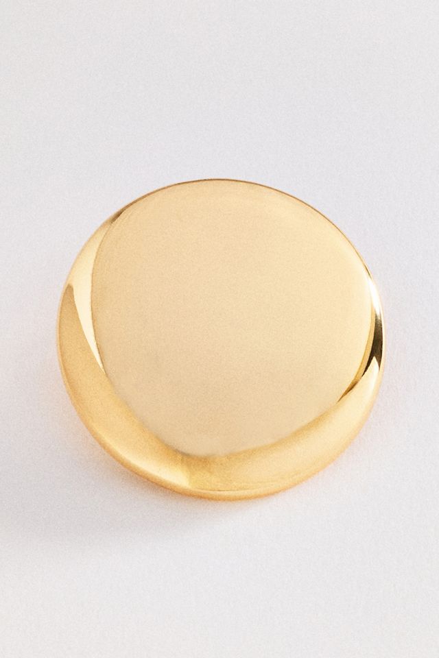 By Anthropologie Circle Statement Earrings #1