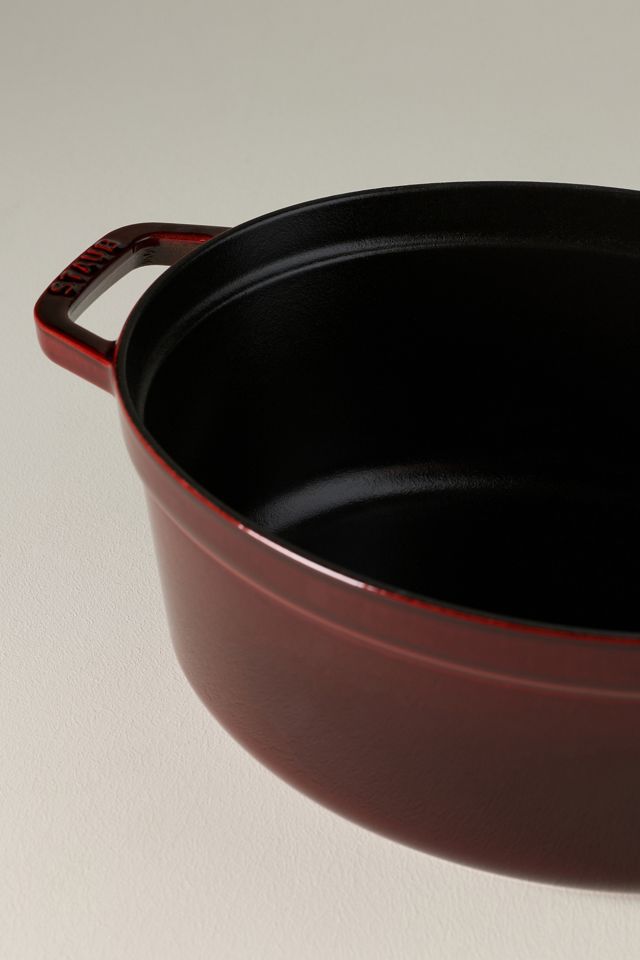 Staub 5.75 Qt Dutch Oven with Rooster Knob #1