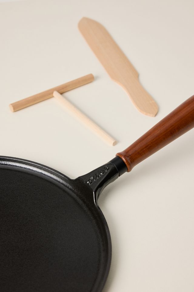 Staub Crepe Pan with Spreader & Spatula #3