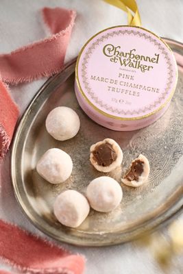 Charbonnel et Walker Pink Marc de Champagne Truffle Bauble