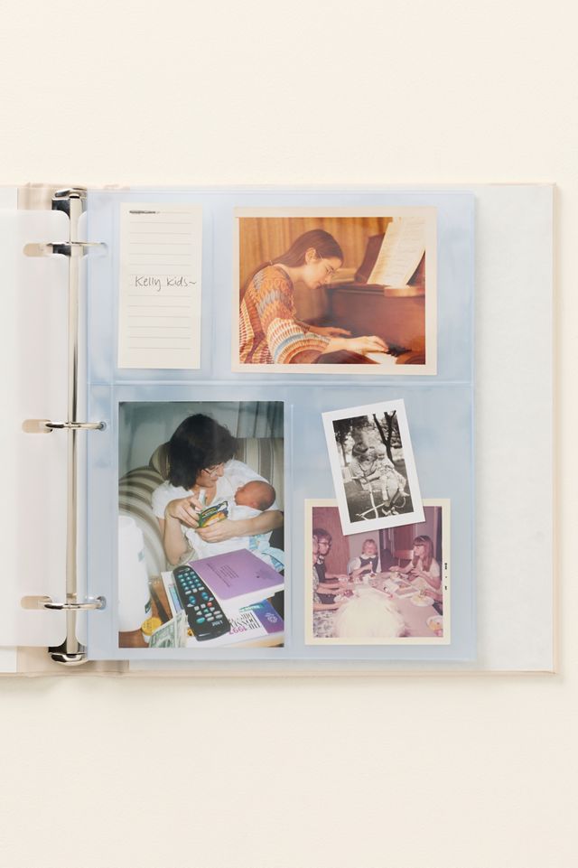 Graphic Image Monogram Leather-Bound Photo Album #1