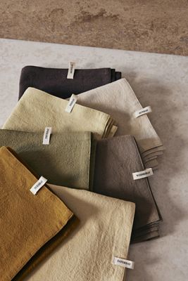 Ferm Living Cotton Day Tea Towel, Set of 7