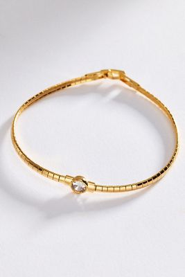 By Anthropologie Structured Bezel Bracelet