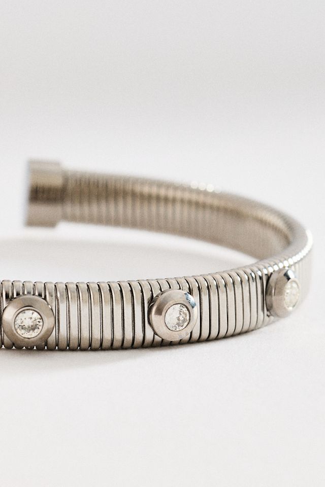 By Anthropologie Textured Stretch Bracelet #1