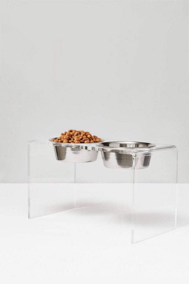 Hiddin Double Elevated Feeder with Bowls #1