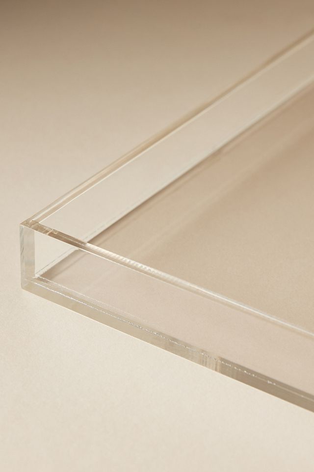 Hiddin Clear Overflow Feeder Pet Tray #1