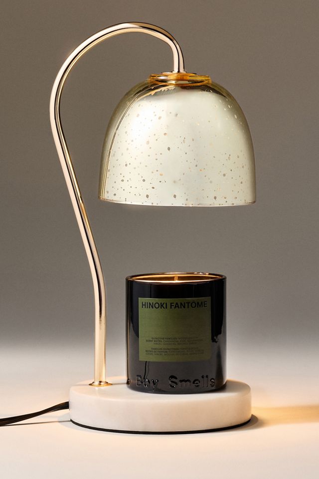 Mercury Glass Candle Warmer Lamp #1