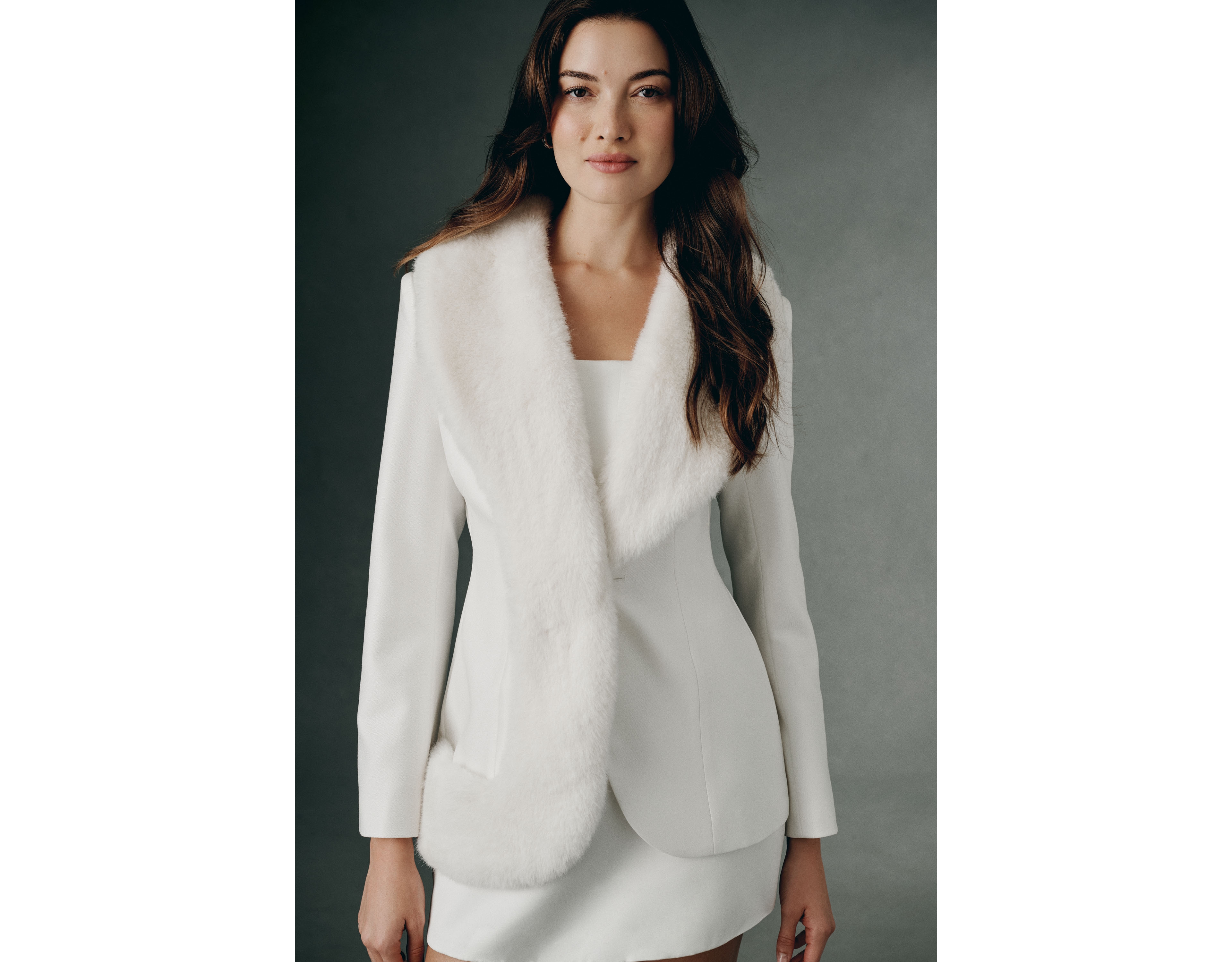 Mare Faux Fur Trim Jacket