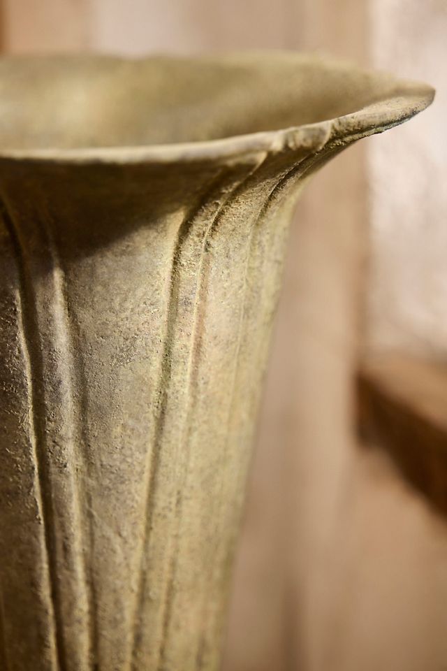 Tulip Cast Iron Urn #2