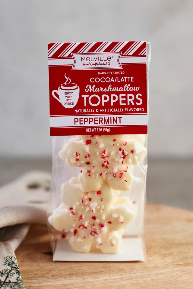 Peppermint Snowflake Marshmallows #1