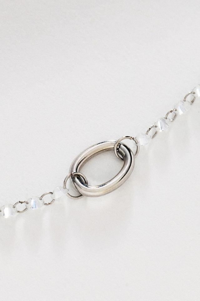By Anthropologie Floating Crystal Necklace #1