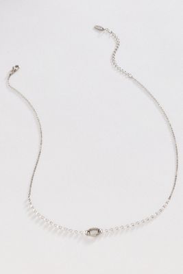 By Anthropologie Floating Crystal Necklace