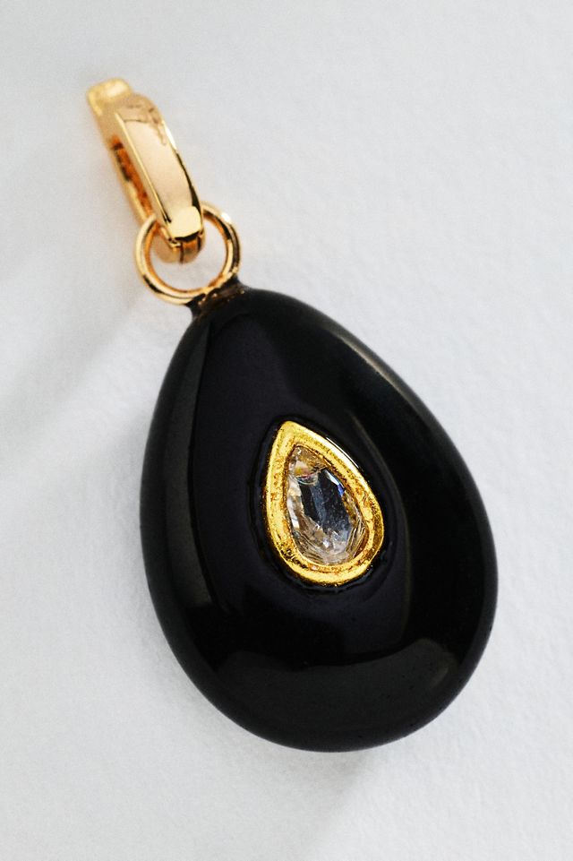 By Anthropologie Organic Stone Charm #1