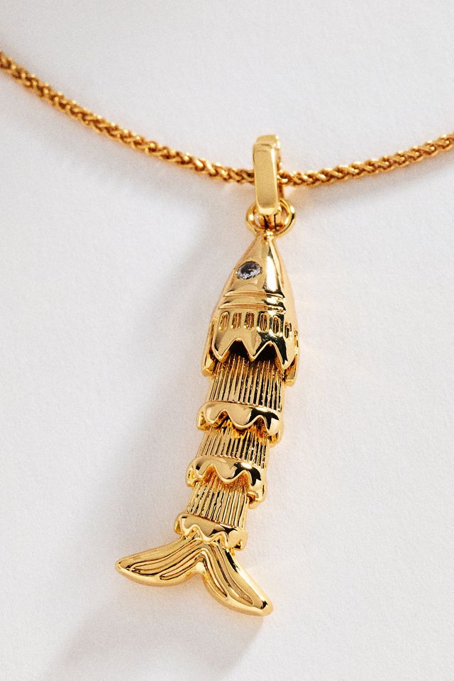 By Anthropologie Fish Pendant Charm #2