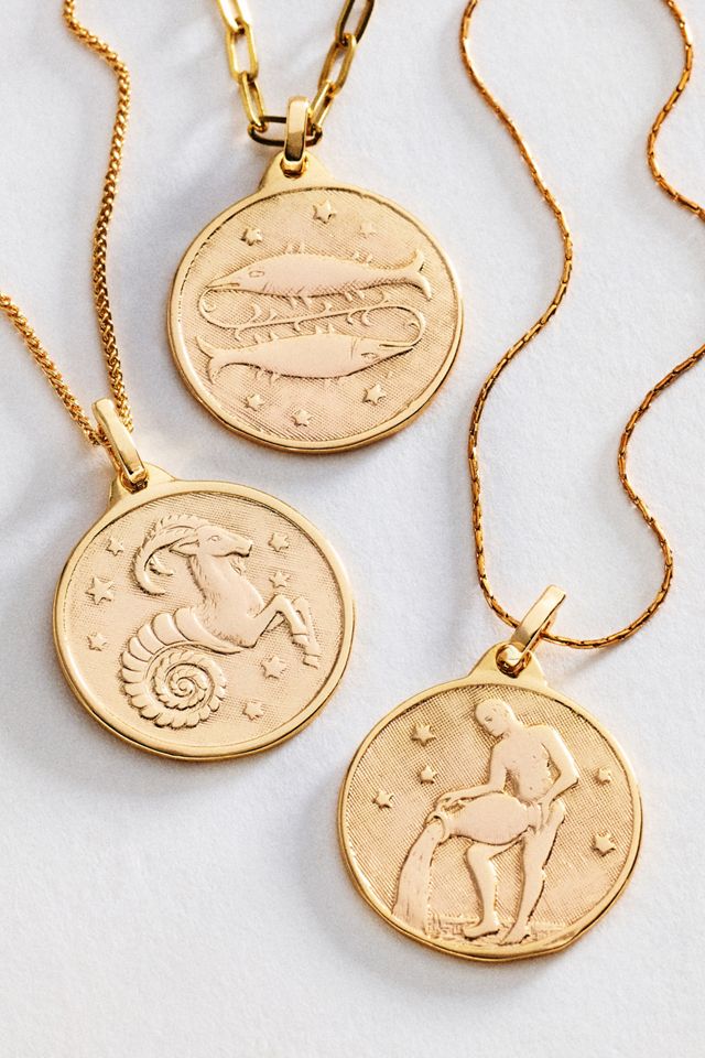 By Anthropologie Zodiac Coin Charm #1