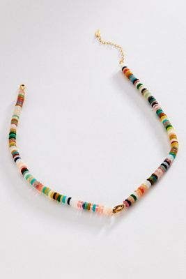 By Anthropologie Rainbow Beaded Necklace