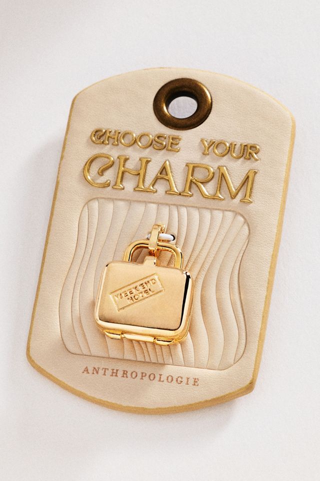 By Anthropologie Luggage Pendant Charm #1
