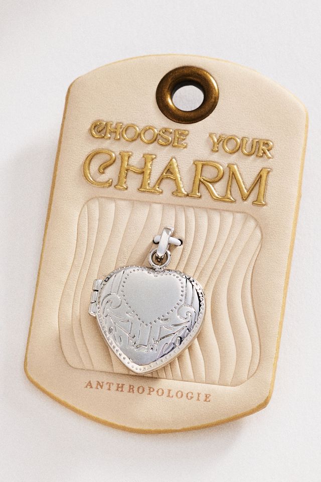 By Anthropologie Heart Locket Pendant Charm #1
