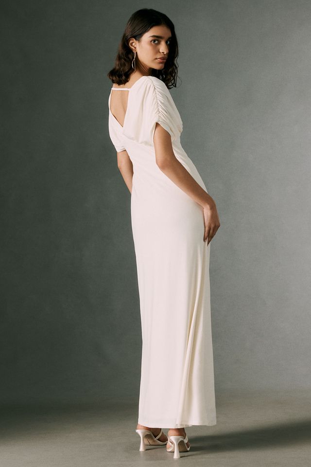 Siempre Draped Knit Maxi Dress #2