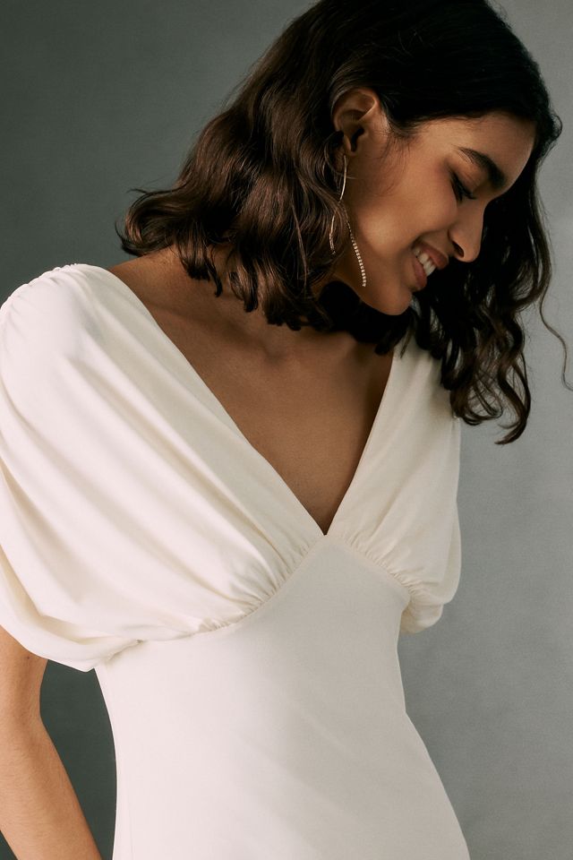 Siempre Draped Knit Maxi Dress #3