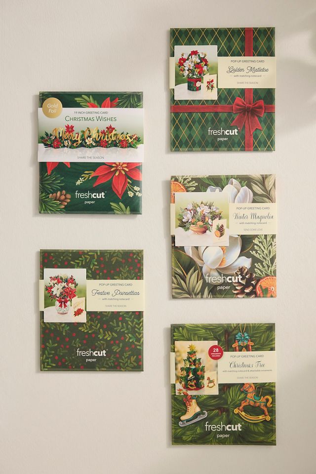 Season’s Greetings Pop-Up Cards, Set of 5 #1