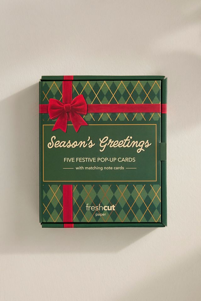 Season’s Greetings Pop-Up Cards, Set of 5 #2