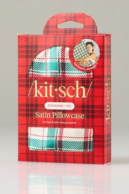 KITSCH Holiday Print Stain Standard Pillowcase
