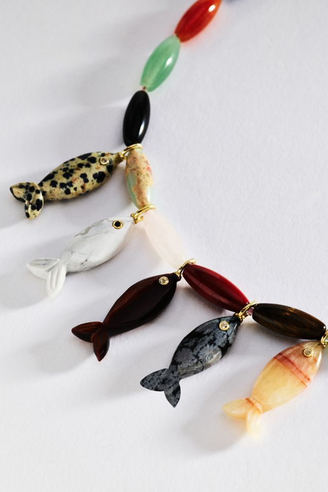 Hannah B. Coastal Charm Fish Necklace #1