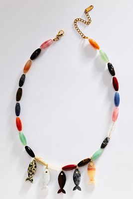 Hannah B. Coastal Charm Fish Necklace