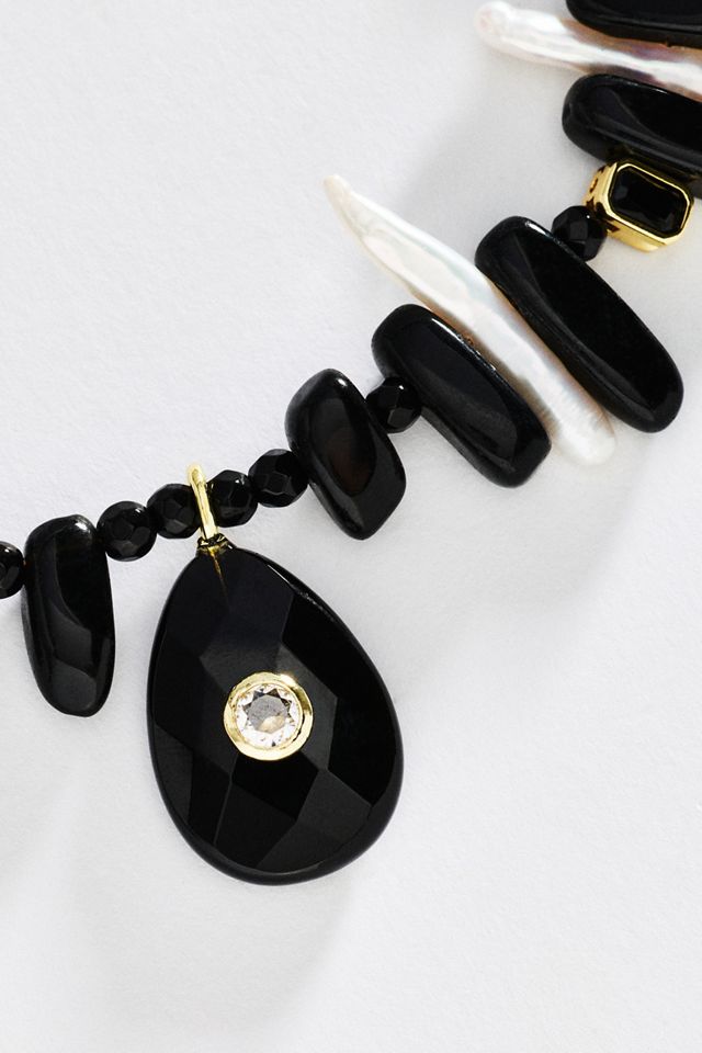 Hannah B. Onyx and Baro Necklace #1