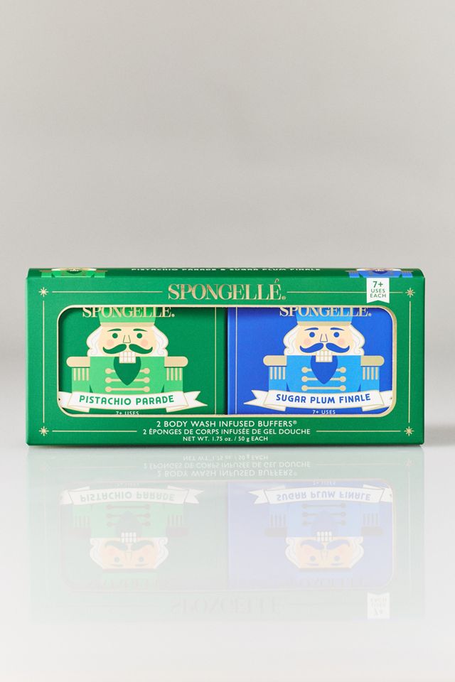 Spongellé Nutcracker Body Wash Buffer, Set of 2 #1