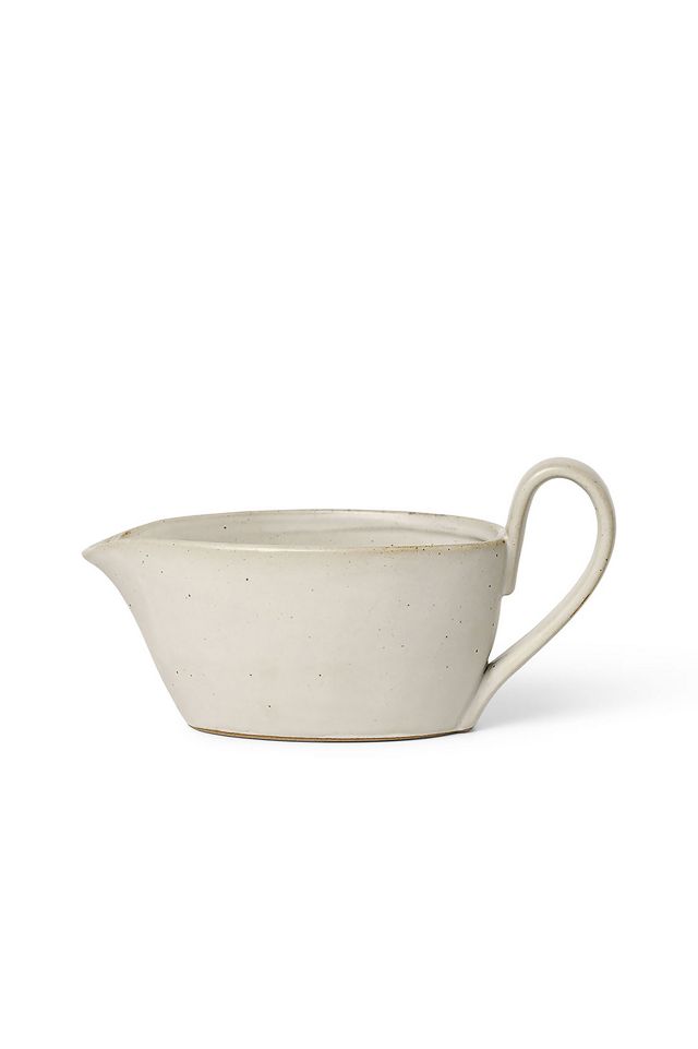 Ferm Living Flow Stoneware Sauce Boat #1