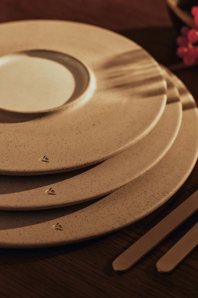 Ferm Living Stoneware Reversible Dessert Plates, Set of 2 #2