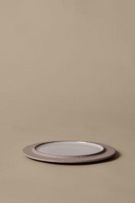 Ferm Living Stoneware Reversible Dessert Plates, Set of 2