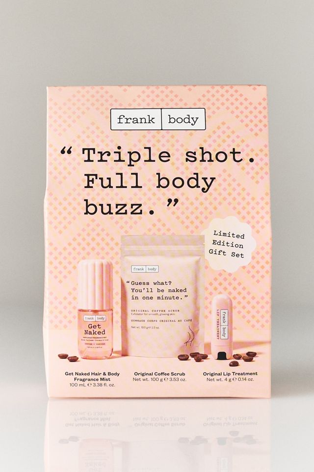 Frank Body Triple Shot Full Body Buzz Holiday Set #1
