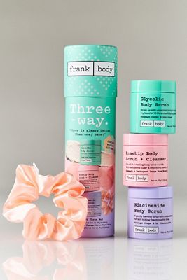 Frank Body Three-Way Body Scrub Kit 