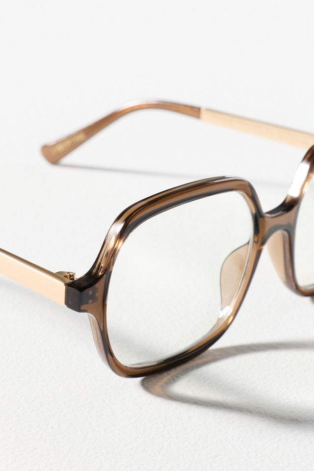 Reality Eyewear Oversized Square Readers #2