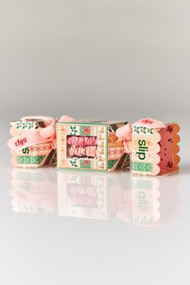 Slip Skinny Scrunchie Noelle Cracker, Set of 3