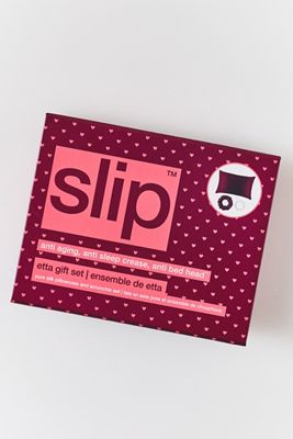 Slip Queen Pillowcase Gift Set Crimson Etta