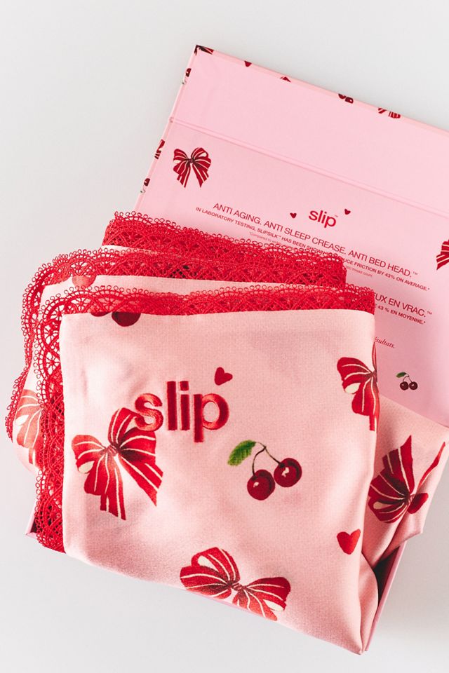Slip Queen Pillowcase Coquette Bows Emmie #1