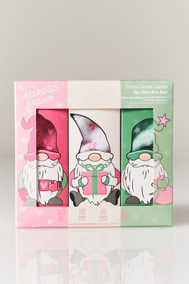 Makeup Eraser Gnome Sweet Gnome 3 Piece Set In Multicolor