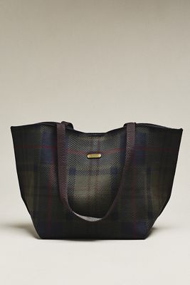 Barbour Layla Tartan Large Tote Bag