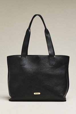 Barbour Alder Large Leather Tote Bag