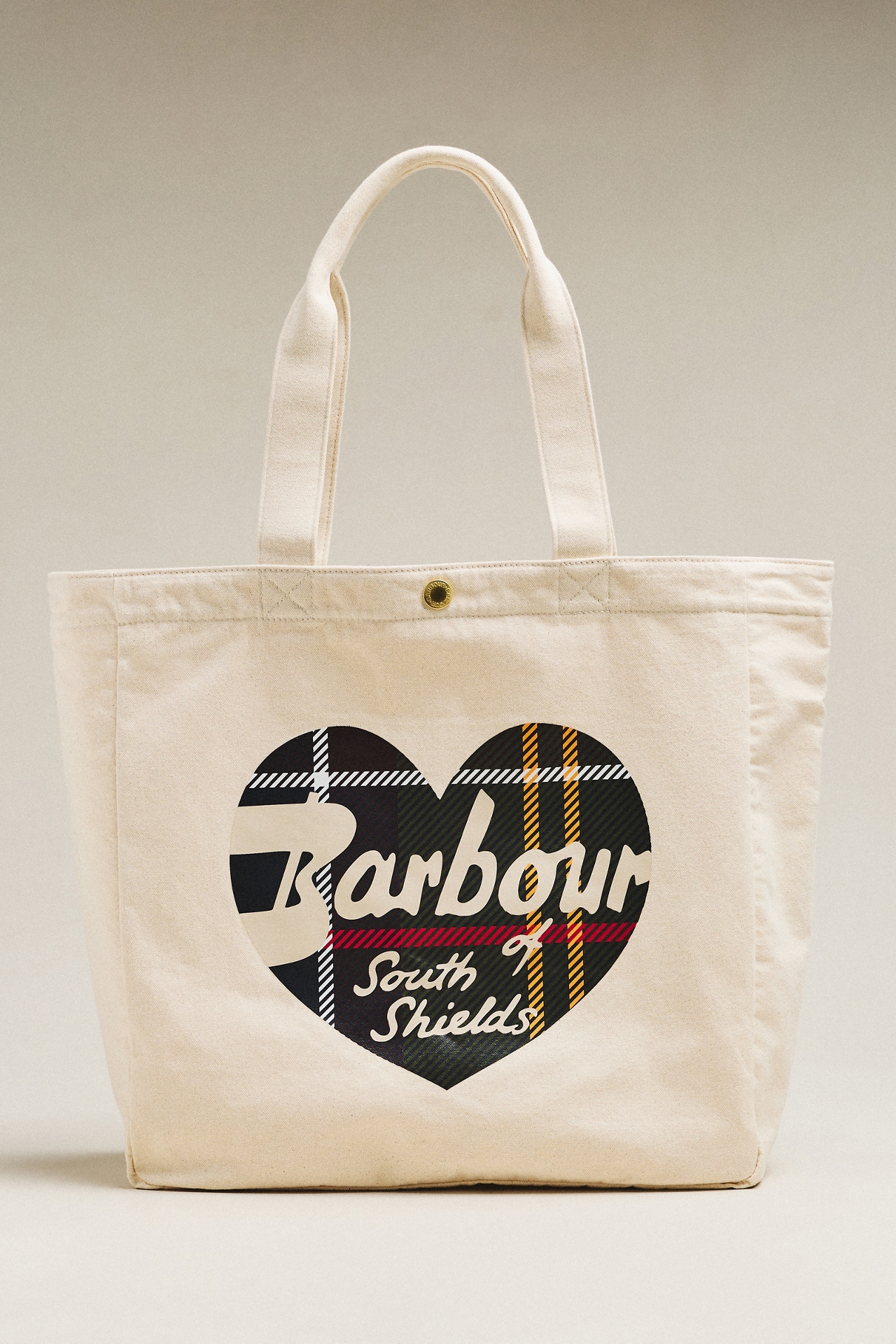 Barbour Heart Cotton Tote Bag
