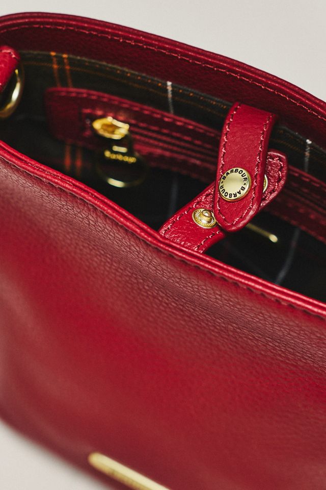 Barbour Cedar Mini Leather Bucket Bag #2