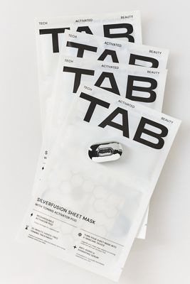 TAB Silverfusion Sheet Mask + Toning Activator Pod
