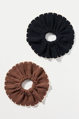 By Anthropologie Natasha Scallop Scrunchie