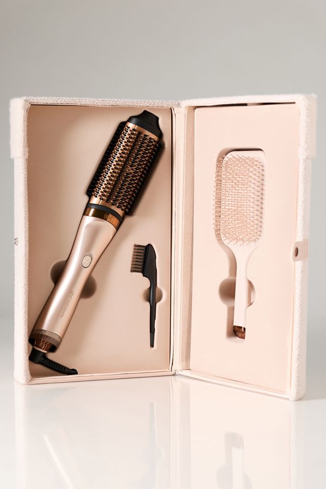 GHD Cashmere Beige Duet Blowdry & Paddle Brush Set  #1