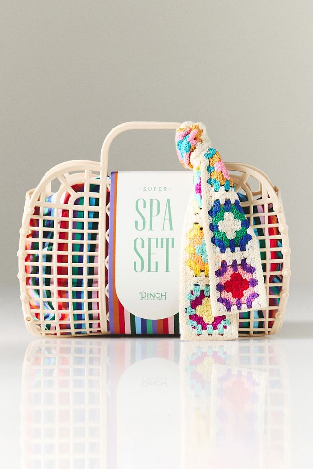 Pinch Provisions Granny Square Super Spa Set | Anthropologie