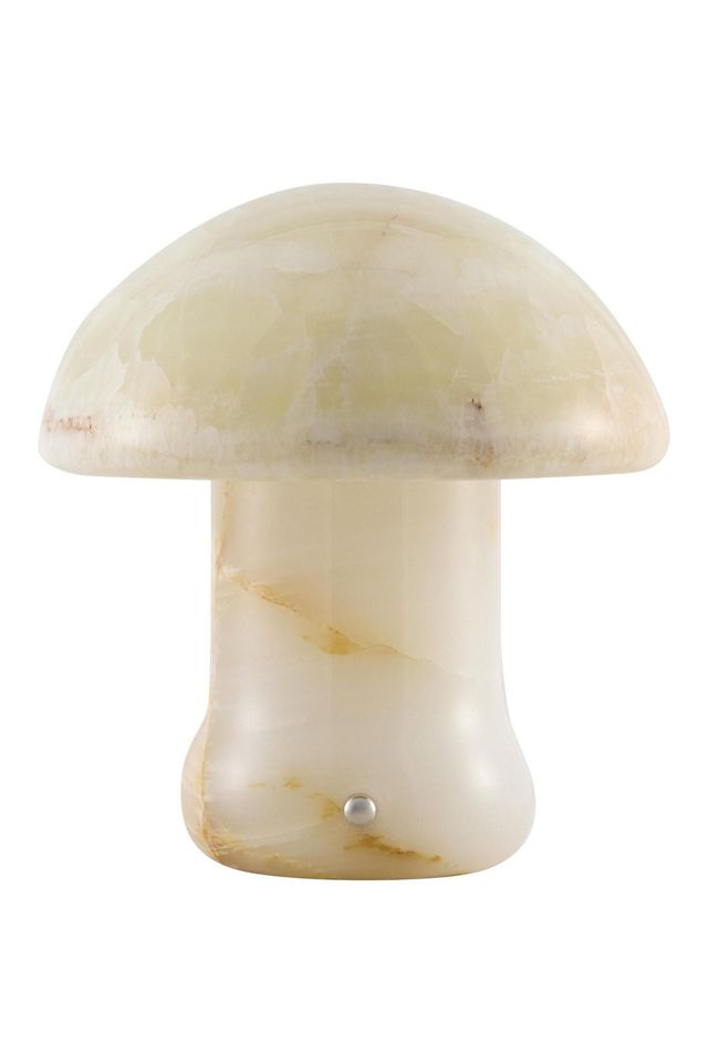 Caviya Marble Mushroom Cordless Rechargeable Table Lamp #1
